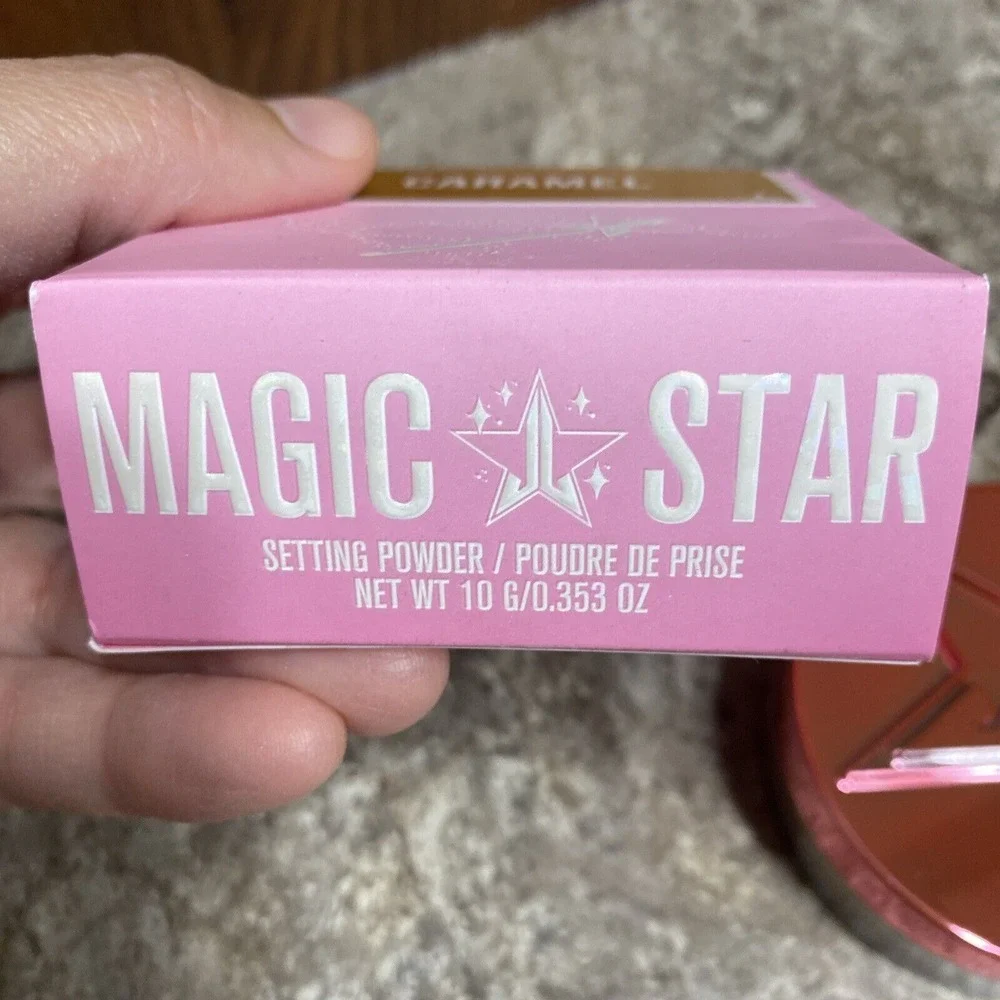 Jeffree Star‎ Magic Star Setting Powder In Shade Caramel New Full Size